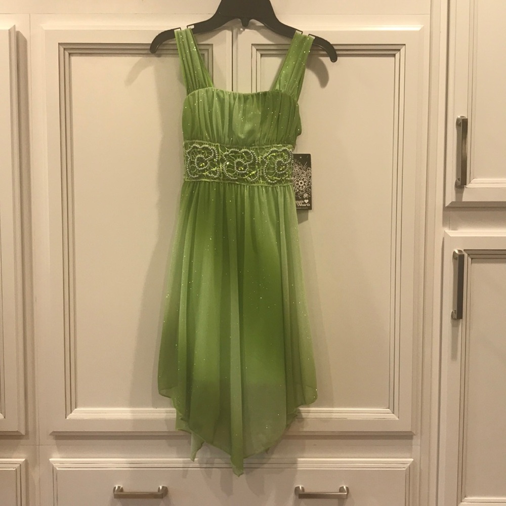 Sequin Hearts children’s midi dress